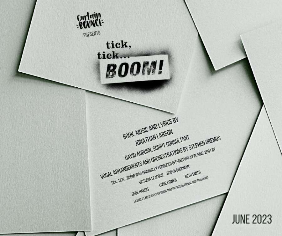 Curtain Bounce - Tick, tick BOOM! Curtain Bounce - Tick, tick BOOM!